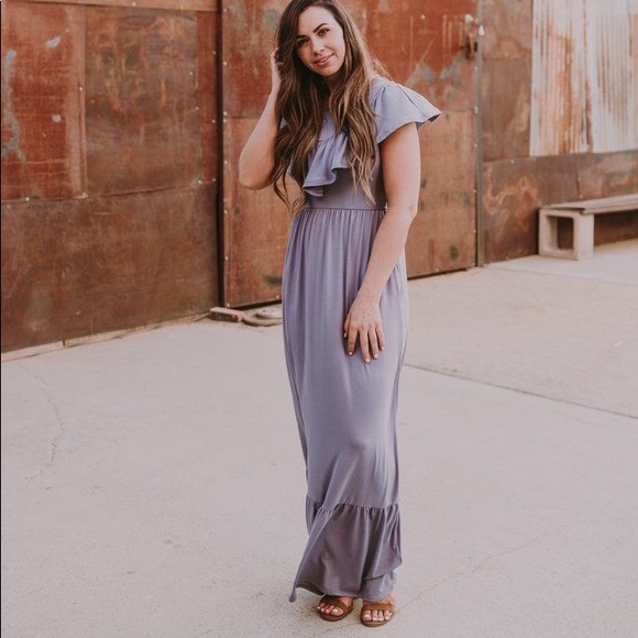 Flamingo Urban Dresses & Skirts - Wren and Ivory XL Amethyst Maxi Dress